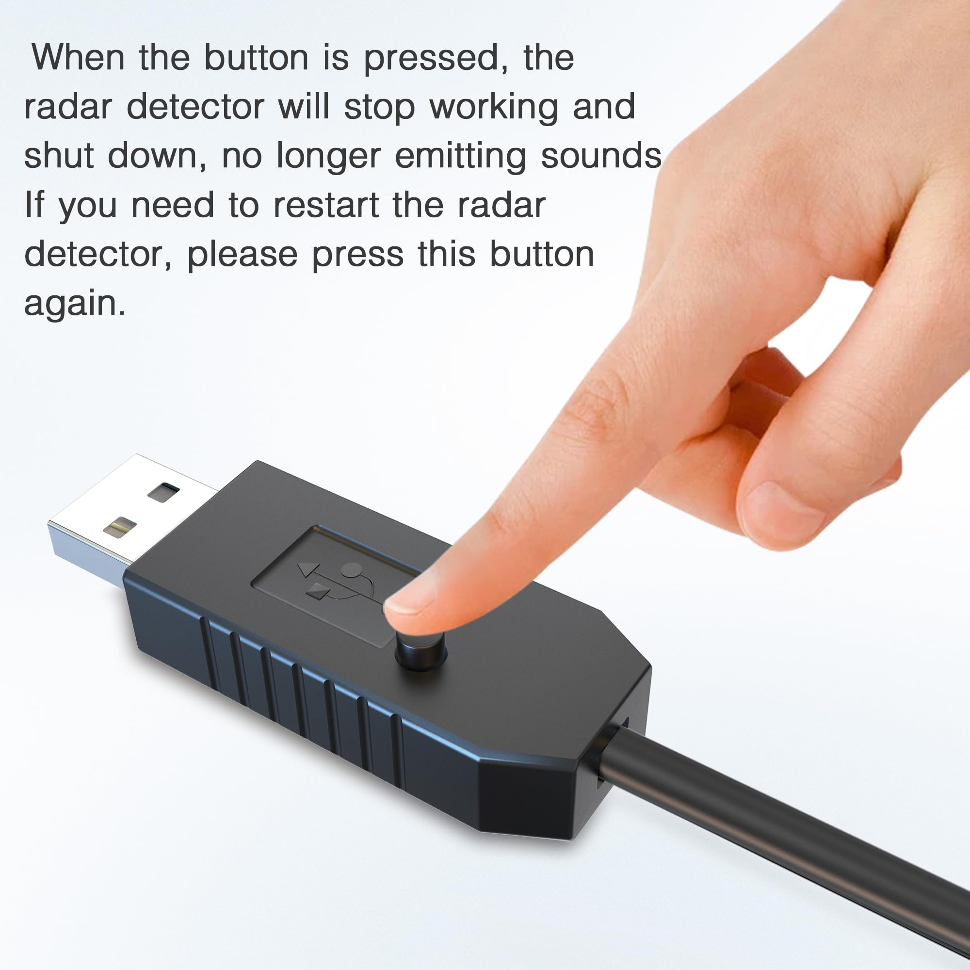 Amazon.com: Jsvecip Radar Detector Cable, USB to RJ11 Plug Power